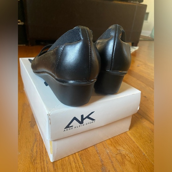 Wedge block style ballet soft leather Mary jane - Picture 4 of 5